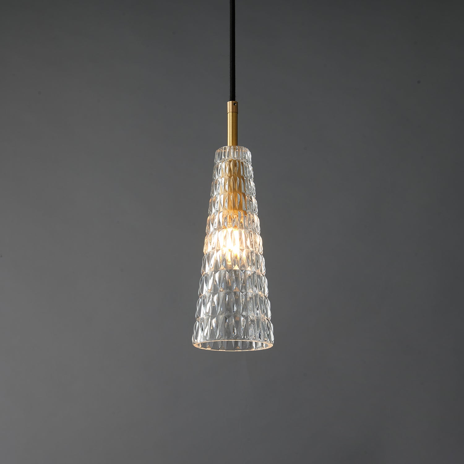 Luxinira Pendant Lamp Clear Shade Crystal
