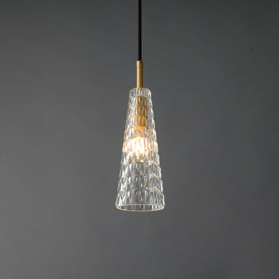 Luxinira Pendant Lamp Clear Shade Crystal