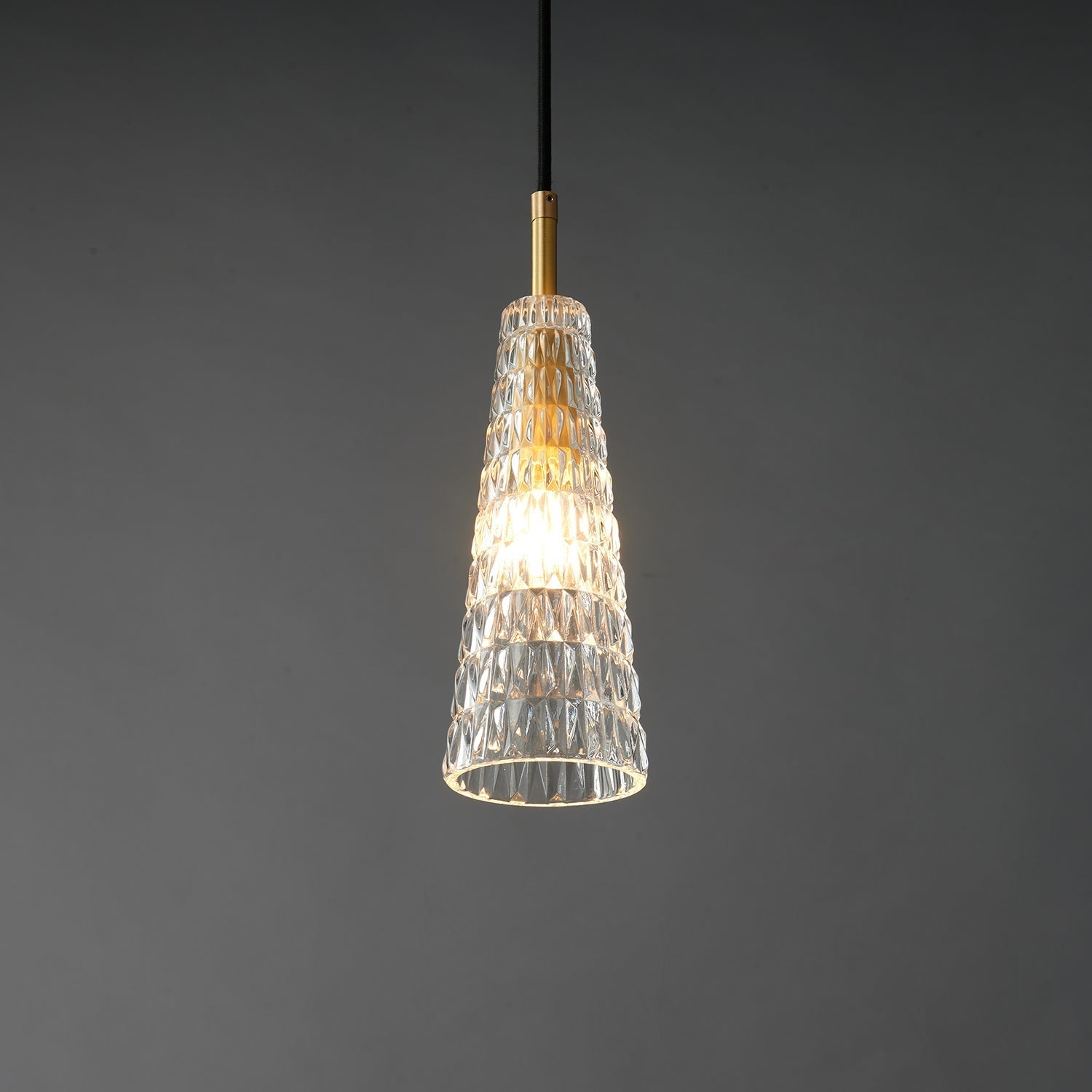 Luxinira Pendant Lamp Clear Shade Crystal
