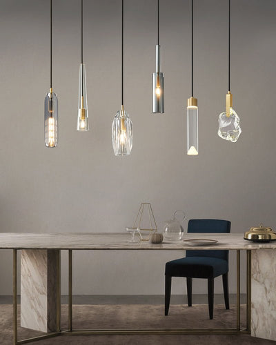 Luxinira Pendant Lamp Clear Shade Crystal
