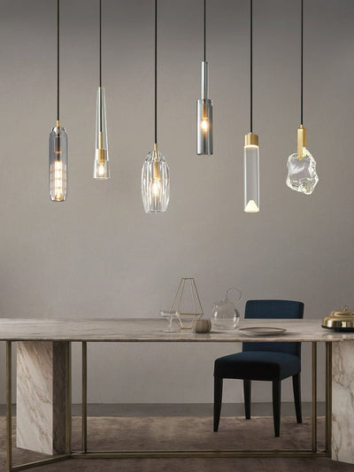 Luxinira Pendant Lamp Clear Shade Crystal