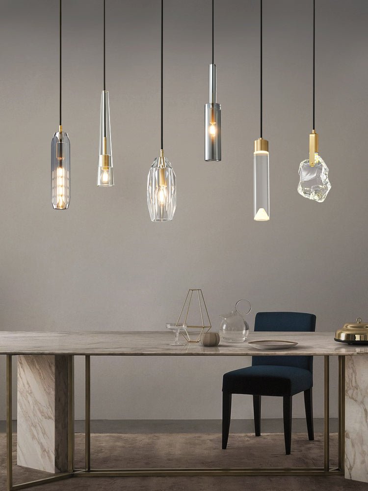 Luxinira Pendant Lamp Clear Shade Crystal