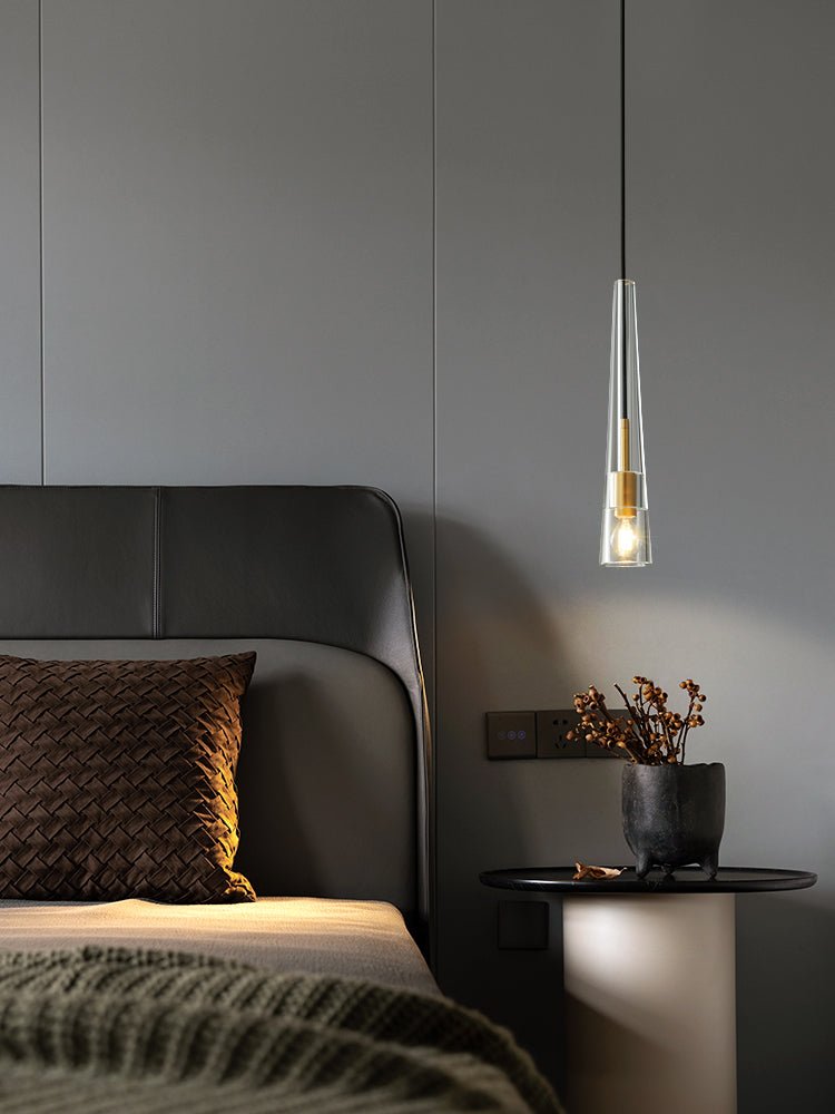 Luxinira Pendant Lamp Clear Shade Crystal