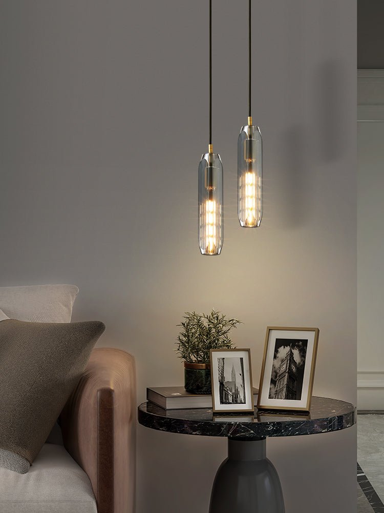 Luxinira Pendant Lamp Clear Shade Crystal