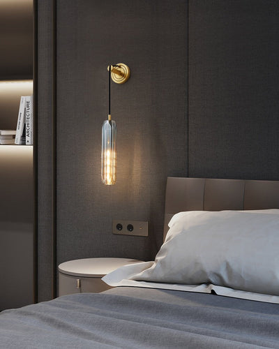 Zodorila Modern Minimalist Series Crystal Wall Lamp