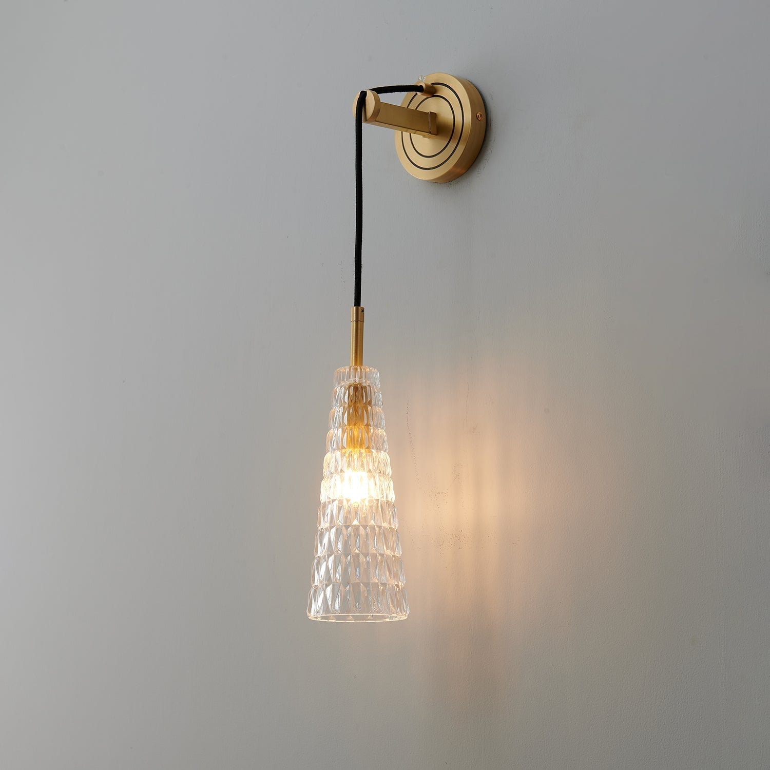 Zodorila Modern Minimalist Series Crystal Wall Lamp