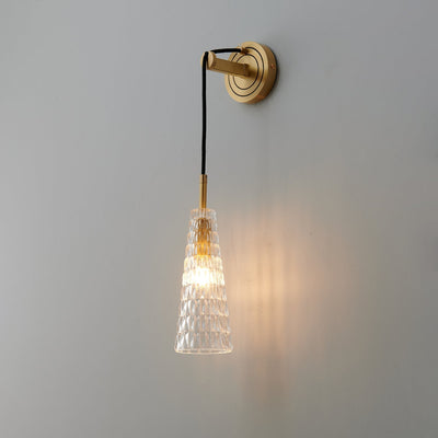 Zodorila Modern Minimalist Series Crystal Wall Lamp