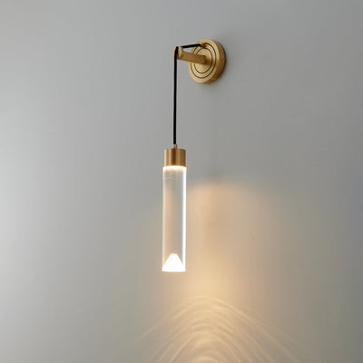Zodorila Modern Minimalist Series Crystal Wall Lamp