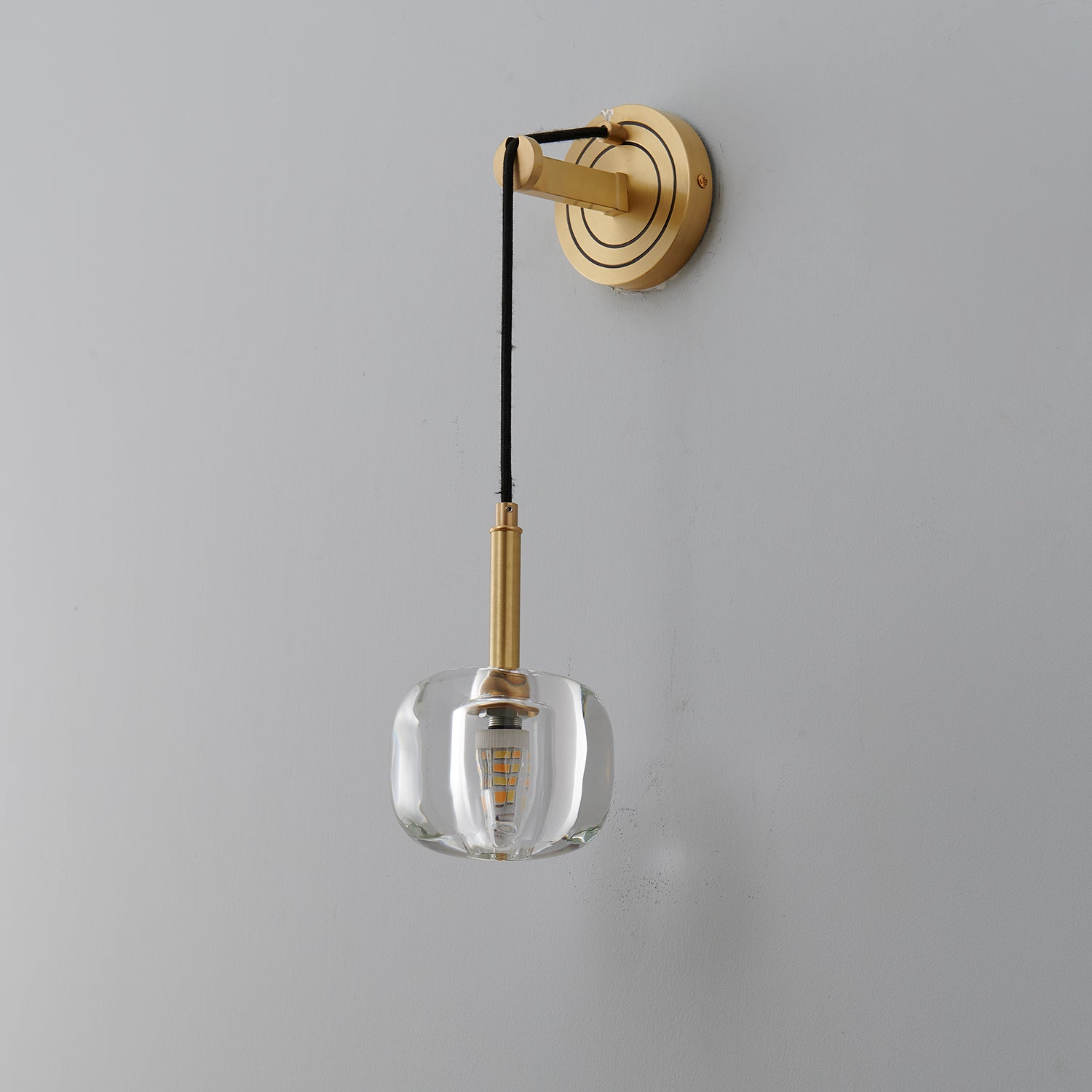 Zodorila Modern Minimalist Series Crystal Wall Lamp