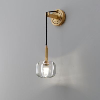 Zodorila Modern Minimalist Series Crystal Wall Lamp