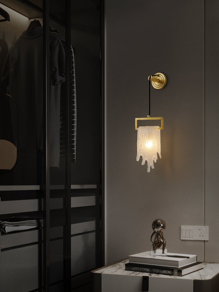 Zodorila Modern Minimalist Series Crystal Wall Lamp