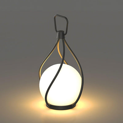 Emma Minimalist Glass Table Lamp