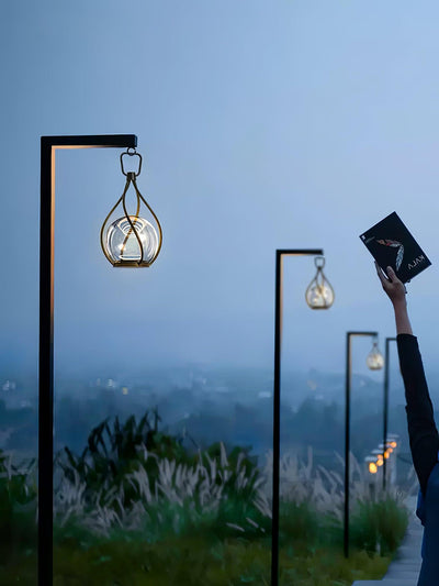 Emma Minimalist Glass Table Lamp