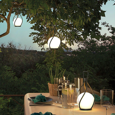 Emma Minimalist Glass Table Lamp