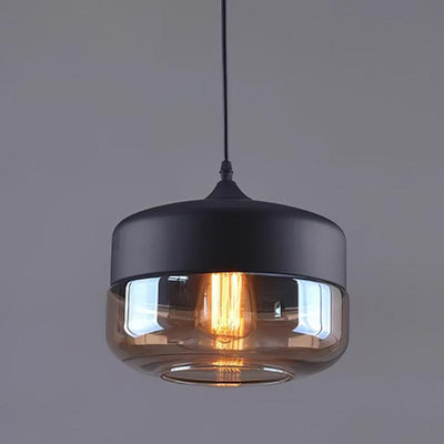 Eirinelle Industrial Glass Pendant Lamp