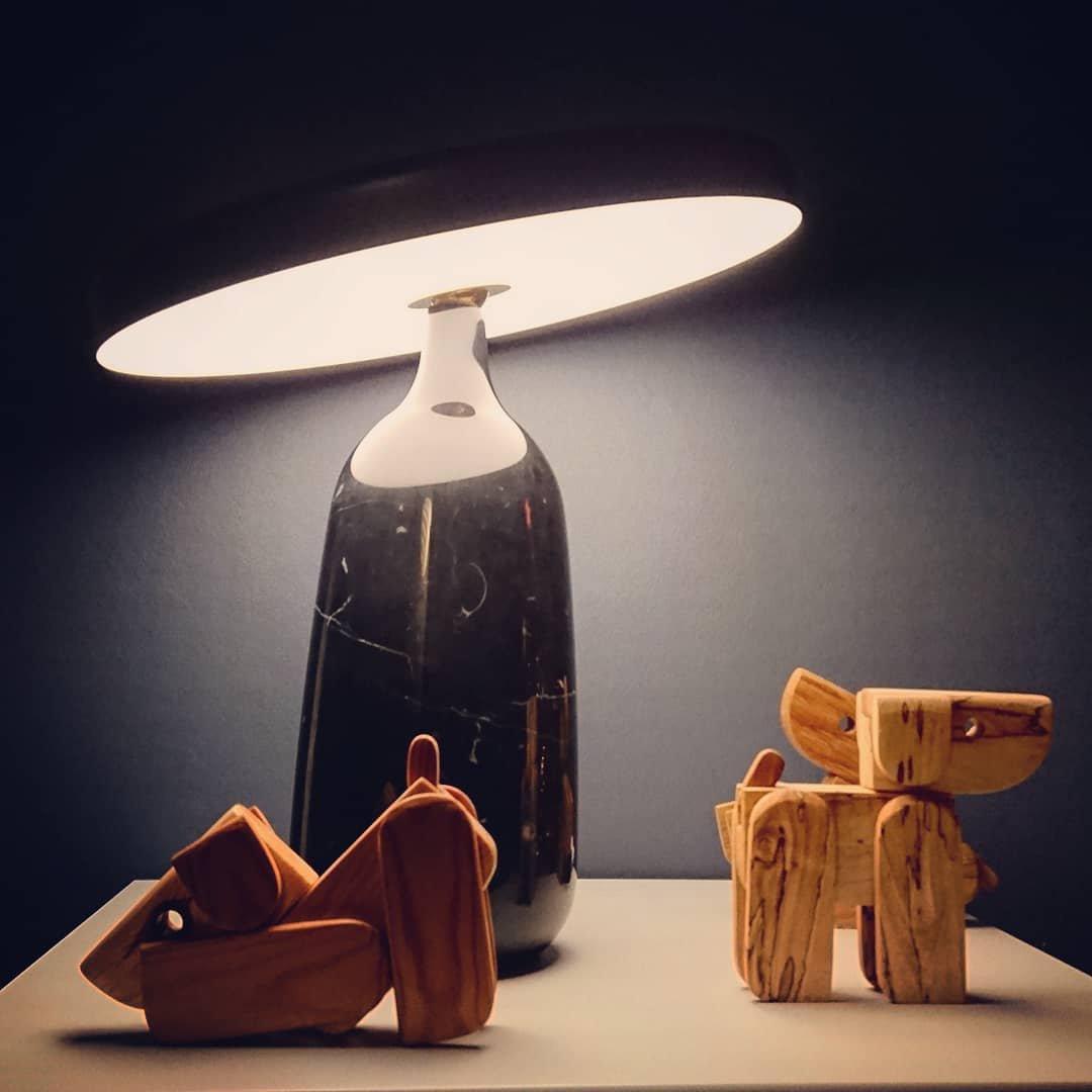 Astrian Marble Minimalist Table Lamp