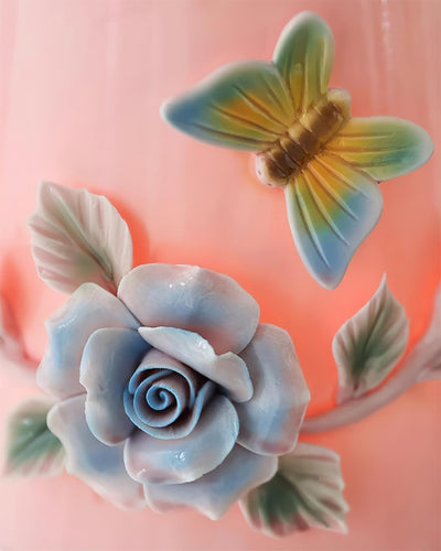 Eden Pendant Lamp Floral Butterfly Delight - Neutral Decor