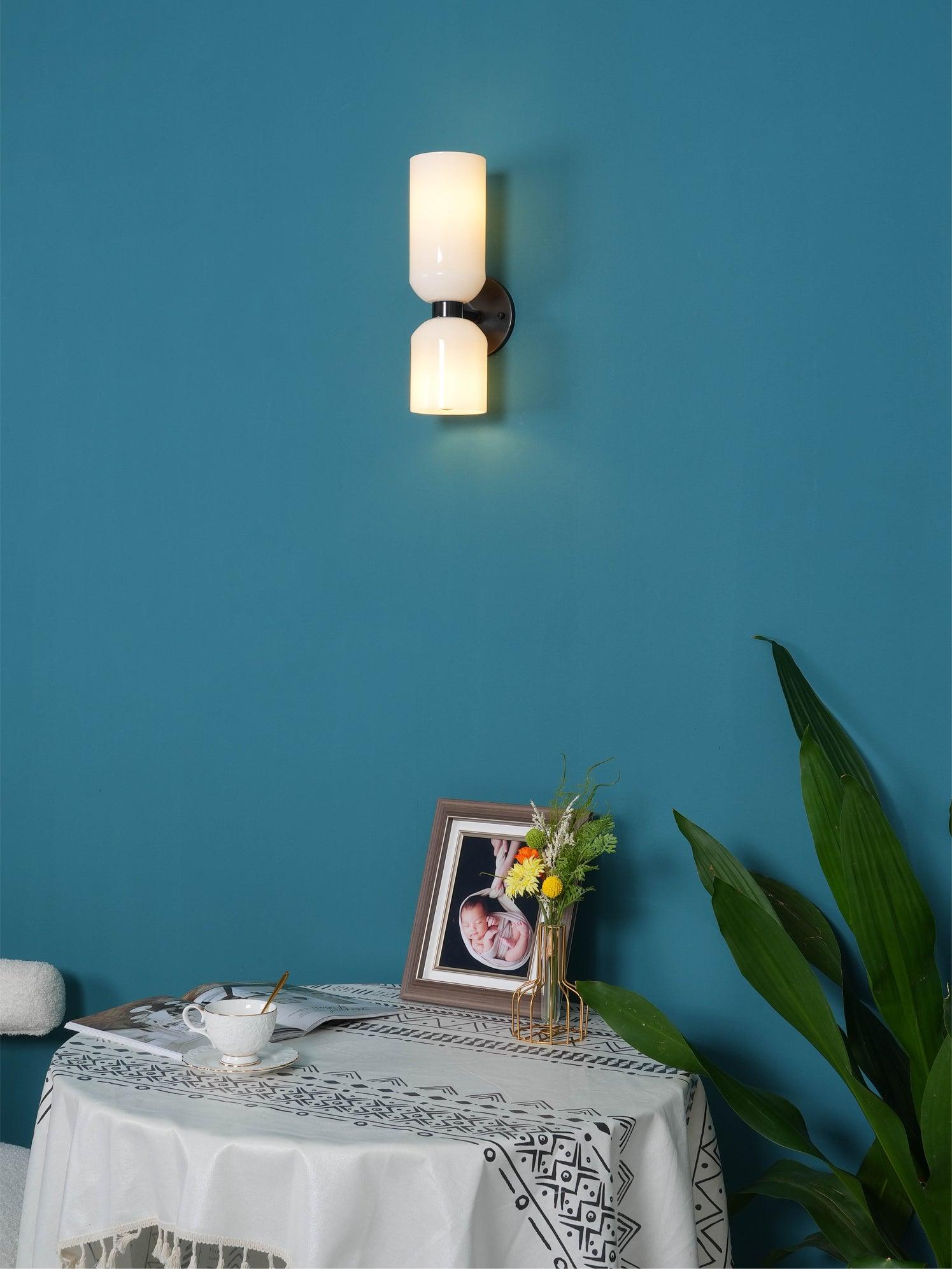 Bryn Modern Minimalist Glass Wall Lamp