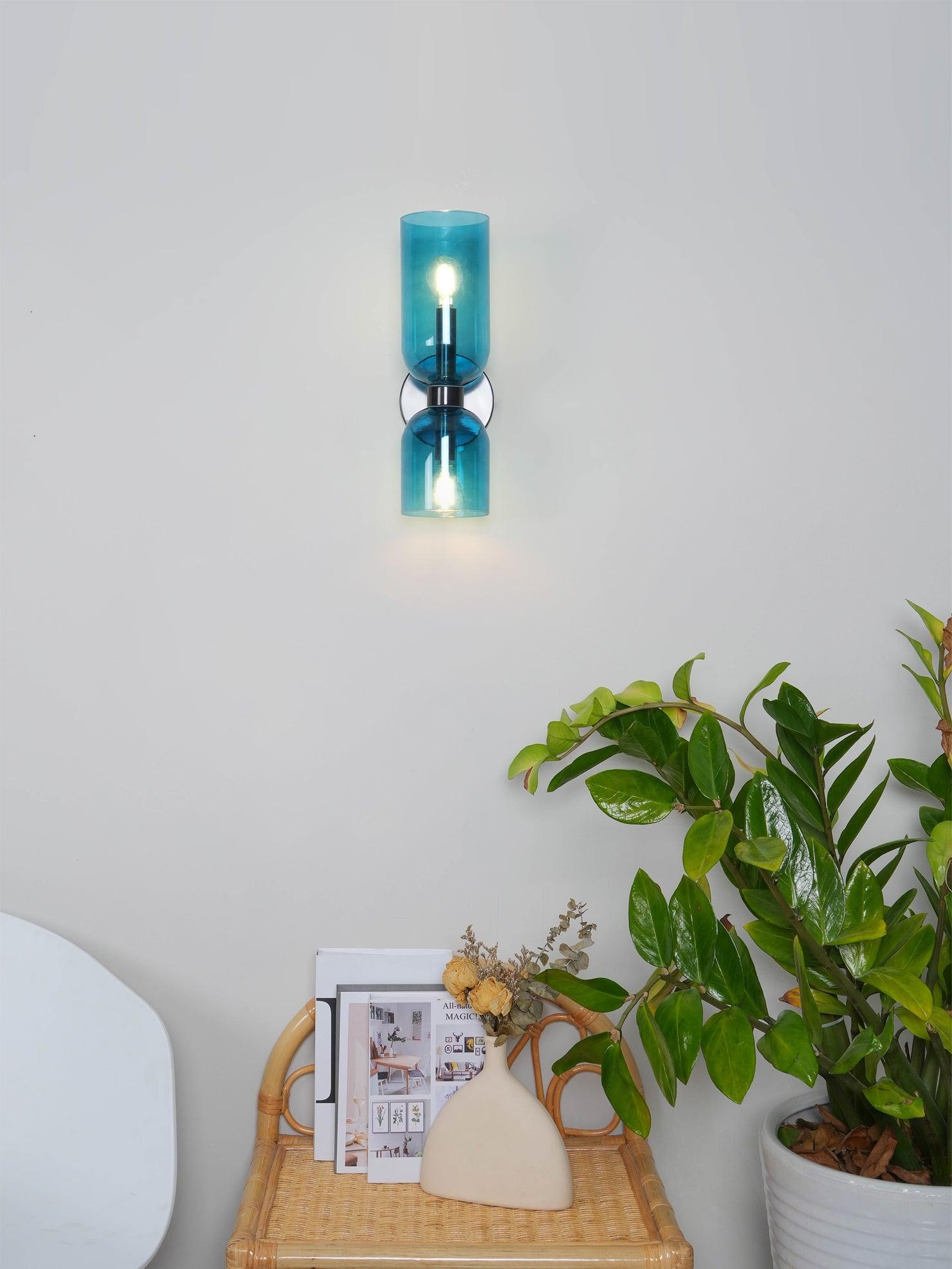 Bryn Modern Minimalist Glass Wall Lamp