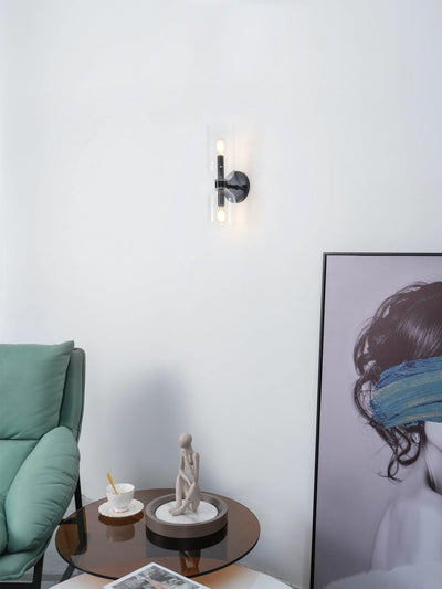 Bryn Modern Minimalist Glass Wall Lamp