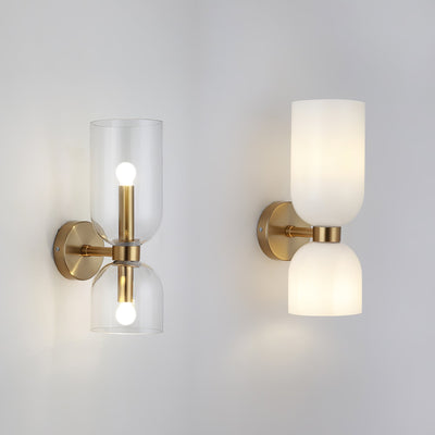 Bryn Modern Minimalist Glass Wall Lamp