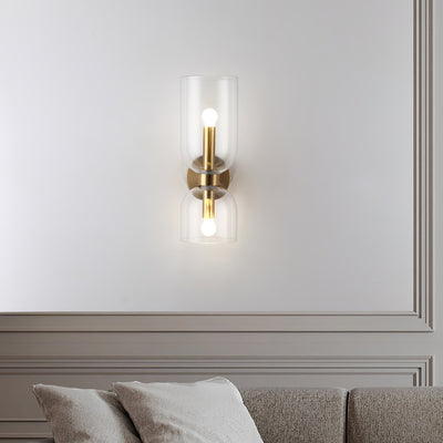Bryn Modern Minimalist Glass Wall Lamp
