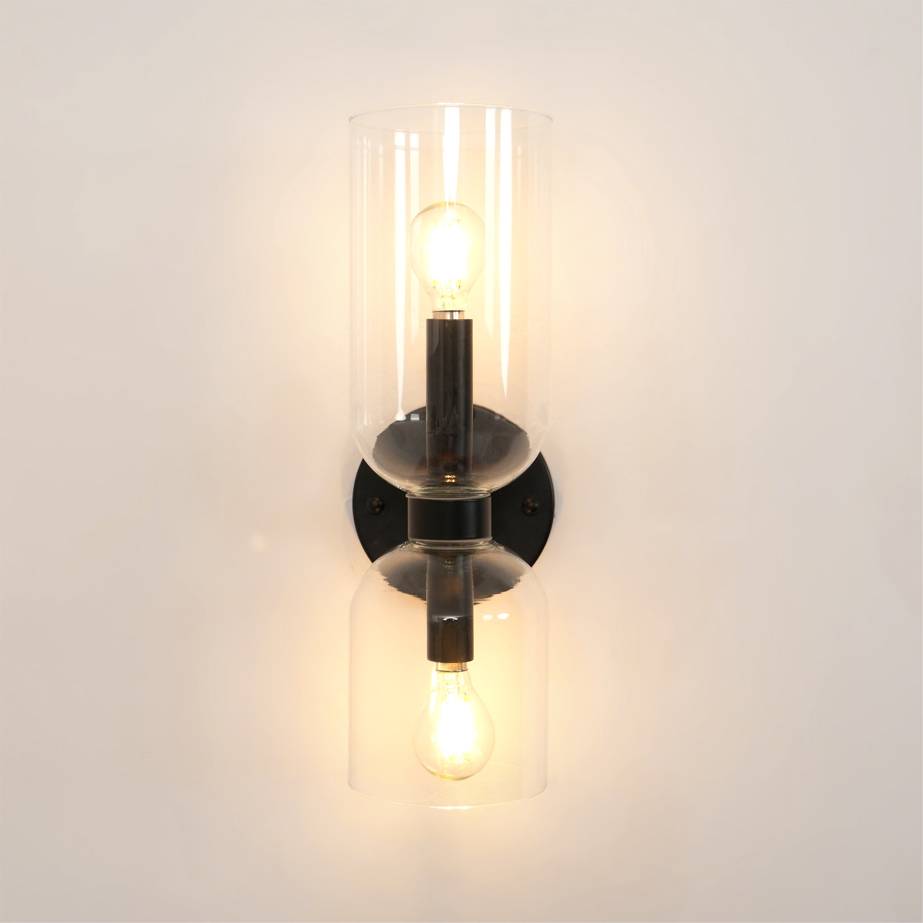 Bryn Modern Minimalist Glass Wall Lamp