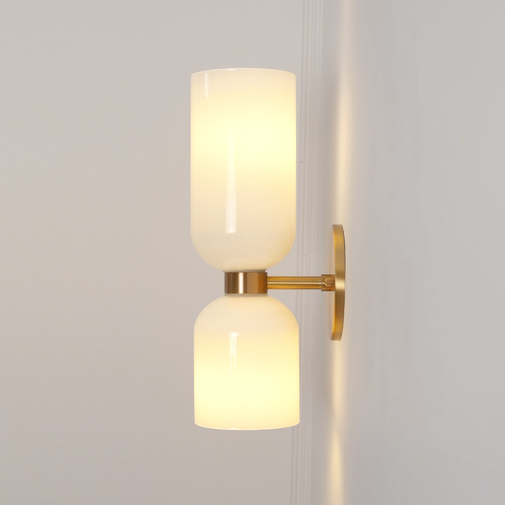 Bryn Modern Minimalist Glass Wall Lamp