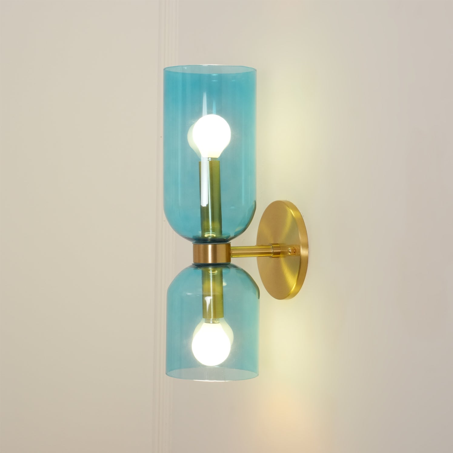 Bryn Modern Minimalist Glass Wall Lamp