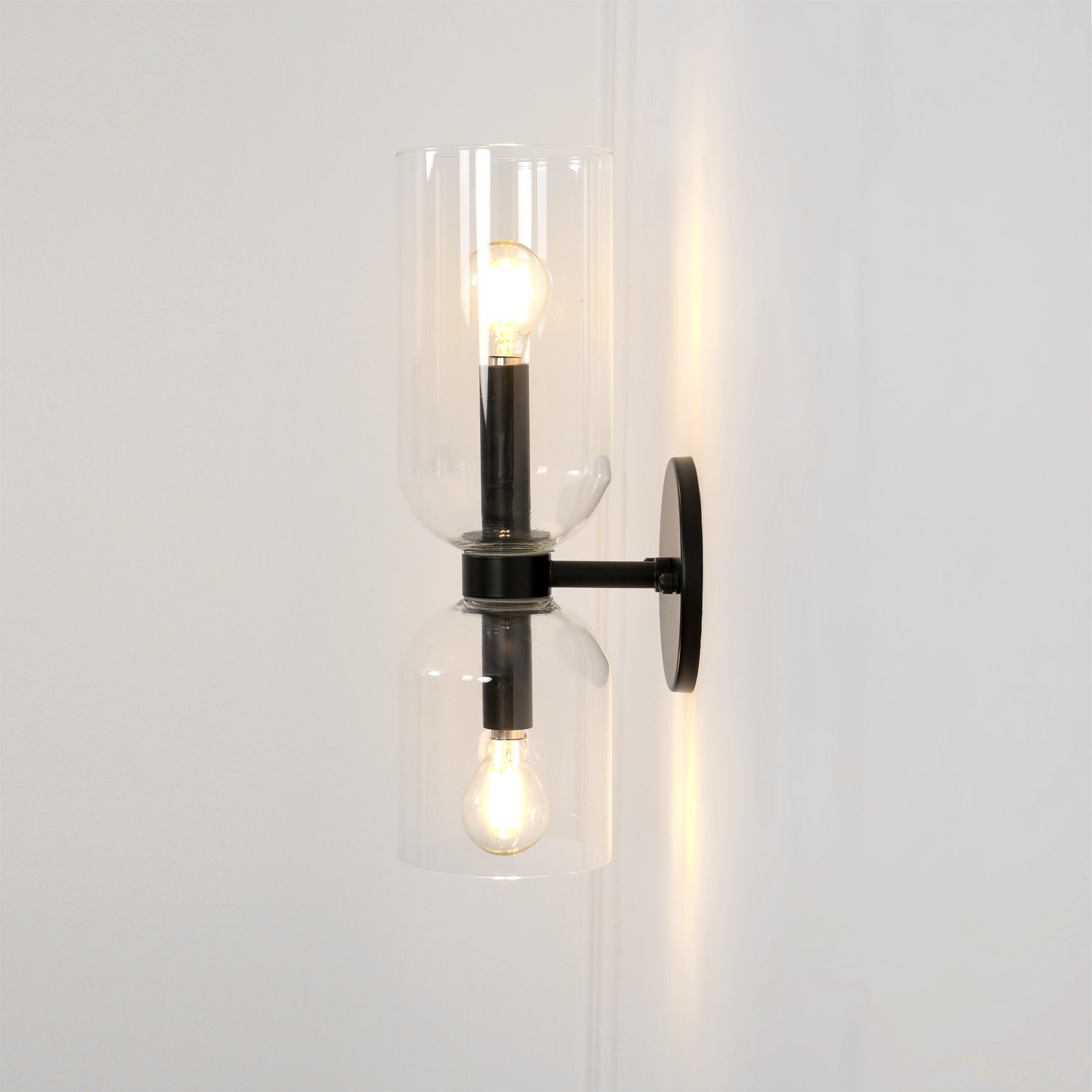 Bryn Modern Minimalist Glass Wall Lamp