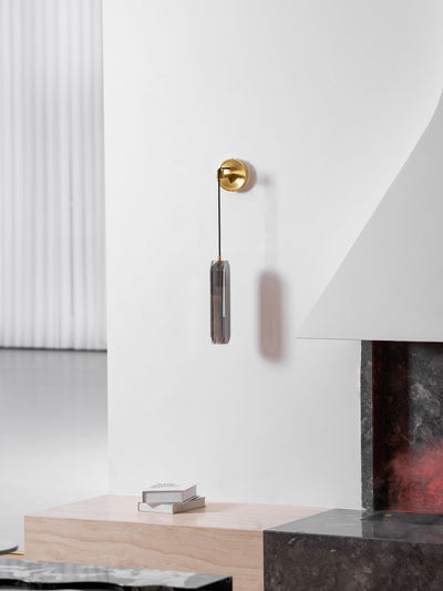 Zodorila Modern Minimalist Series Crystal Wall Lamp