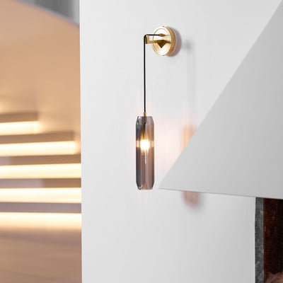 Zodorila Modern Minimalist Series Crystal Wall Lamp