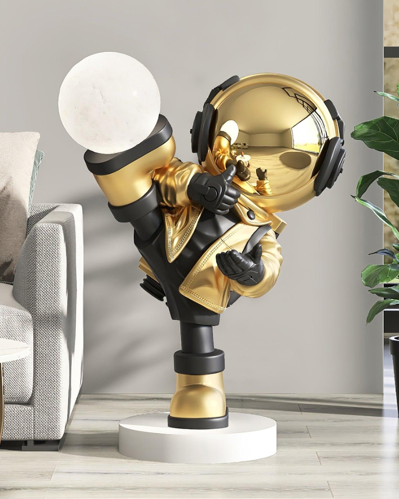 Arloril Astronaut Figurine Table Lamp