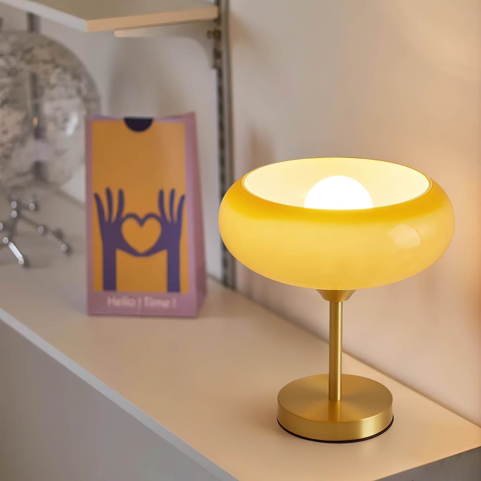 Saffron Table Lamp