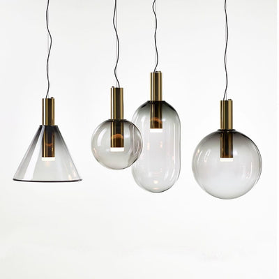 Aeris Minimalist Glass Pendant Lamp