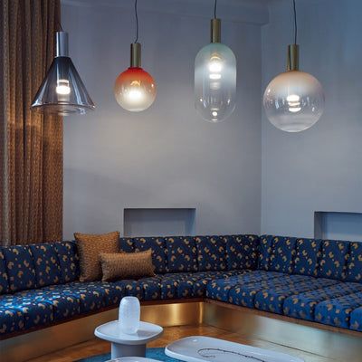 Aeris Minimalist Glass Pendant Lamp
