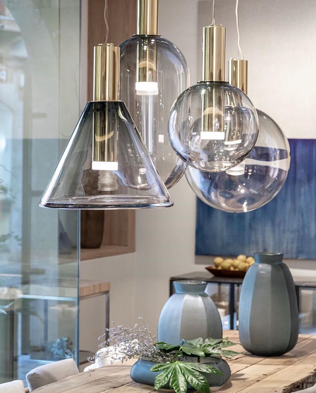 Aeris Minimalist Glass Pendant Lamp