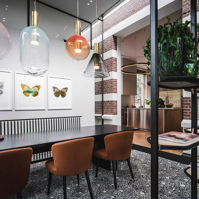Aeris Minimalist Glass Pendant Lamp