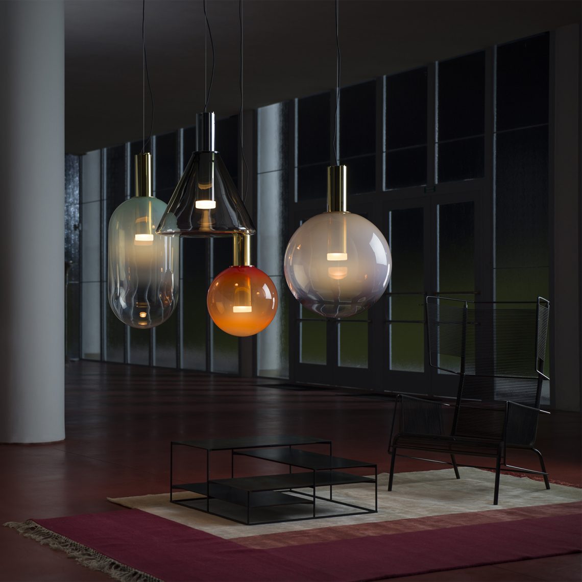 Aeris Minimalist Glass Pendant Lamp