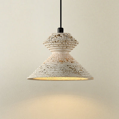 Nyrd Travertine Pendant Light