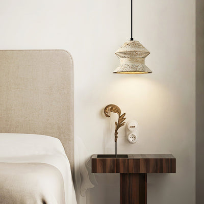 Nyrd Travertine Pendant Light