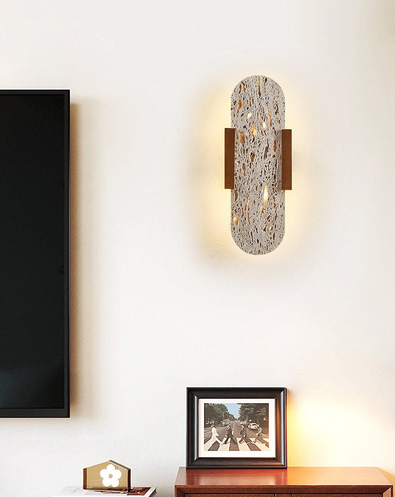 Seroaria Travertine Wall Light