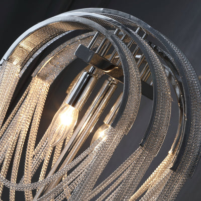 Hune Steel Artistic Table Lamp