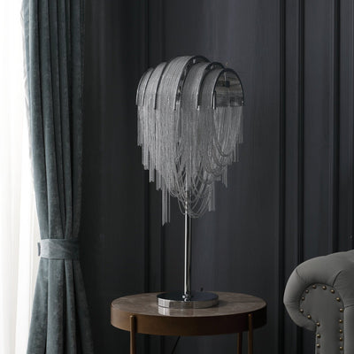 Hune Steel Artistic Table Lamp