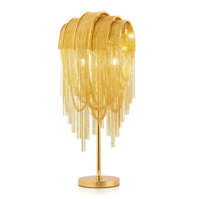 Hune Steel Artistic Table Lamp