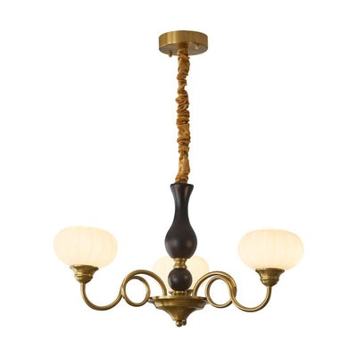 Avinor Nordic Traditional Wood Chandelier