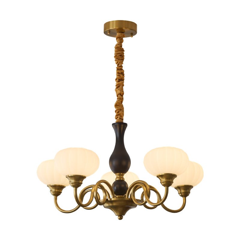 Avinor Nordic Traditional Wood Chandelier