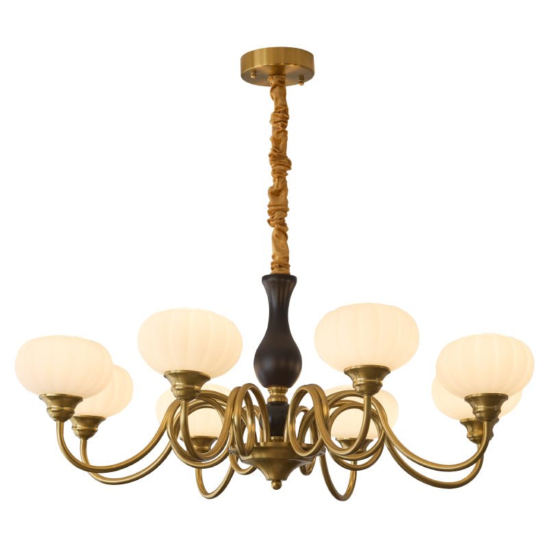 Avinor Nordic Traditional Wood Chandelier