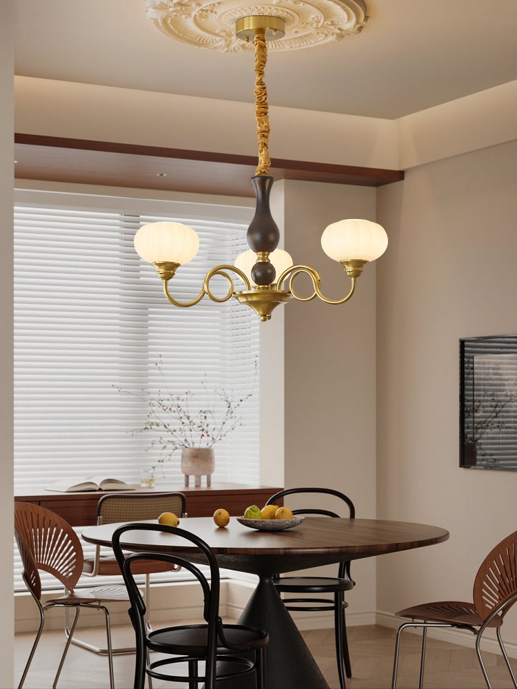 Avinor Nordic Traditional Wood Chandelier