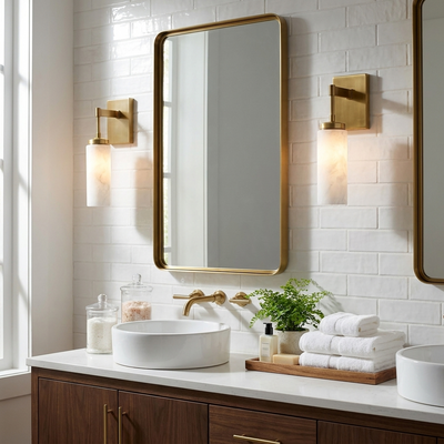 Mardenstone Alabaster Wall Sconce